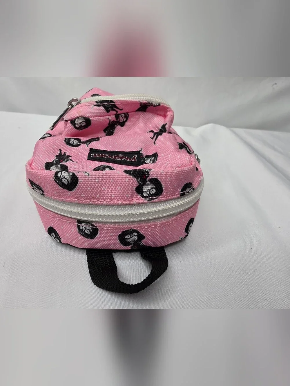JanSport Disney Pixar Edna Mode Lil Break Mini Backpack Pouch Elastic Straps Pin
